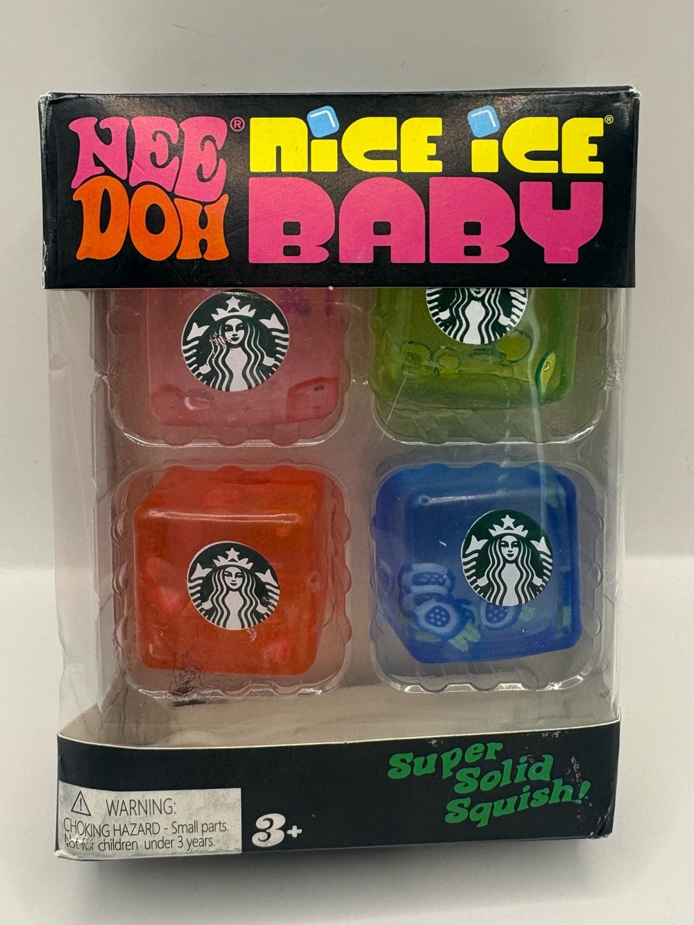 Starbucks Nice Baby Cube Set Squishy toy sugar Material